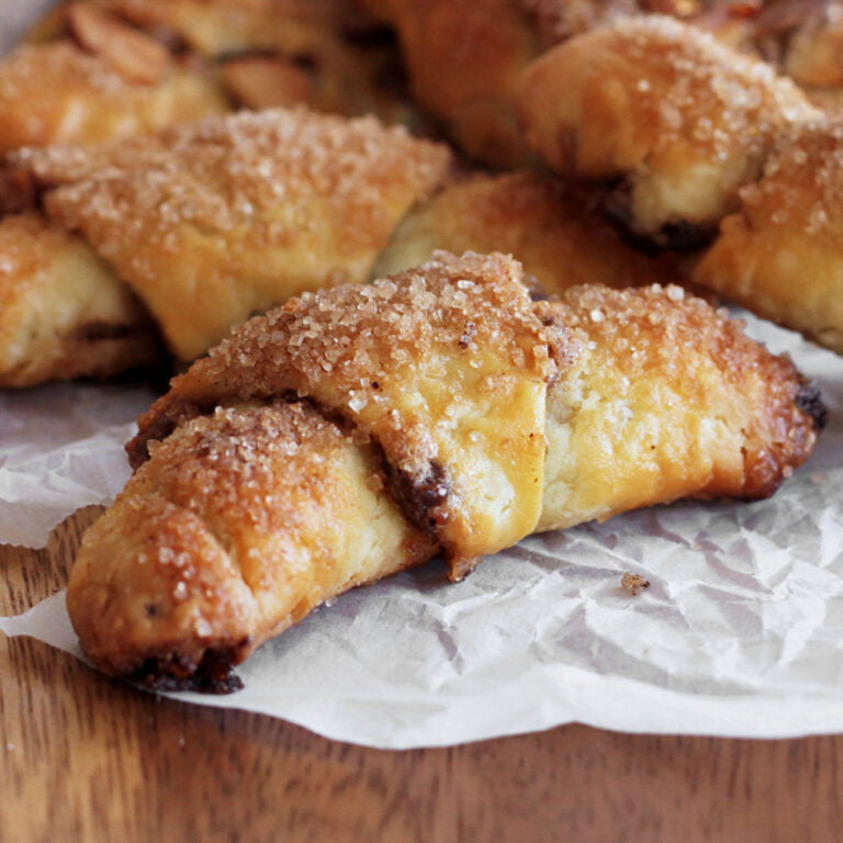 Dark Chocolate & Almond Rugelach