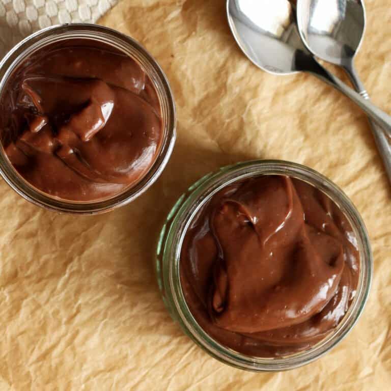 Easiest-ever Rich Dark Chocolate Pudding in 10 minutes