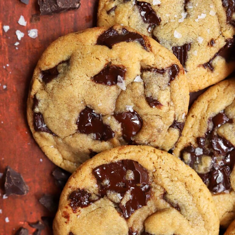 small batch chocolate chip cookies