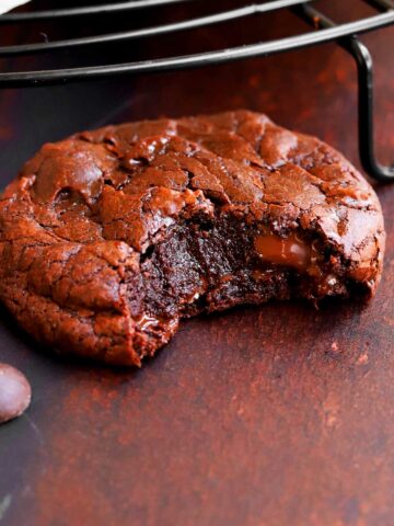 small batch brownie cookies