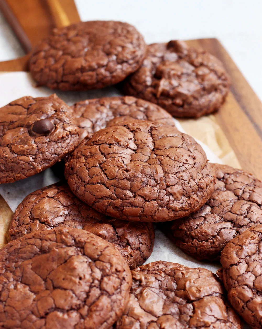 small batch brownie cookies recipe