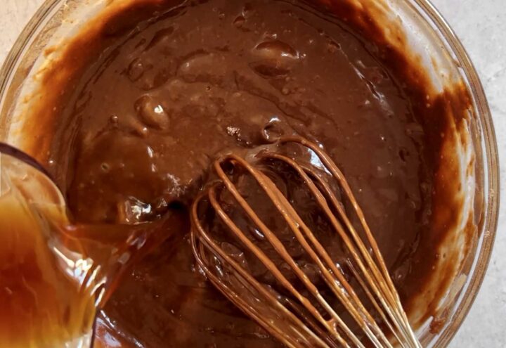 whisk batter until smooth