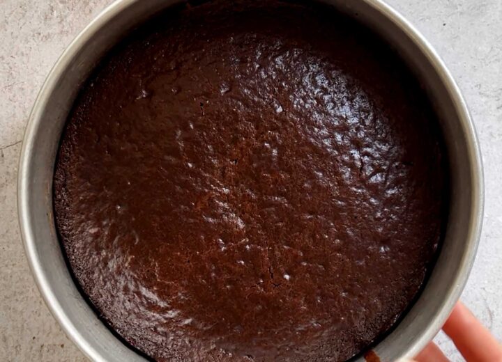 baked best moist chocolate cake