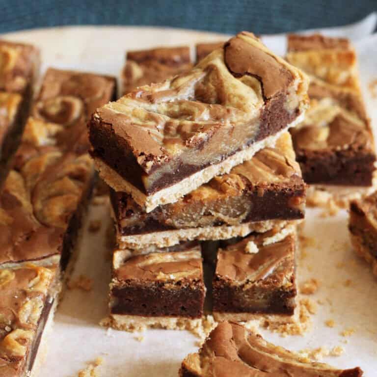 Buckeye Brownie Cookie Bars