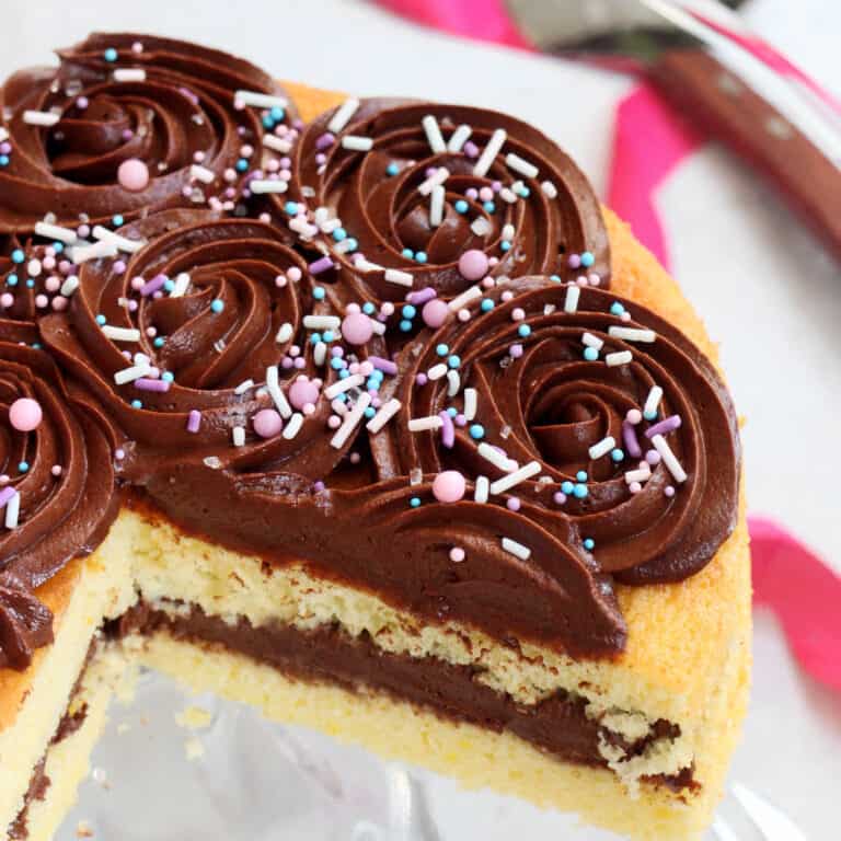 Whipped Chocolate Ganache Frosting