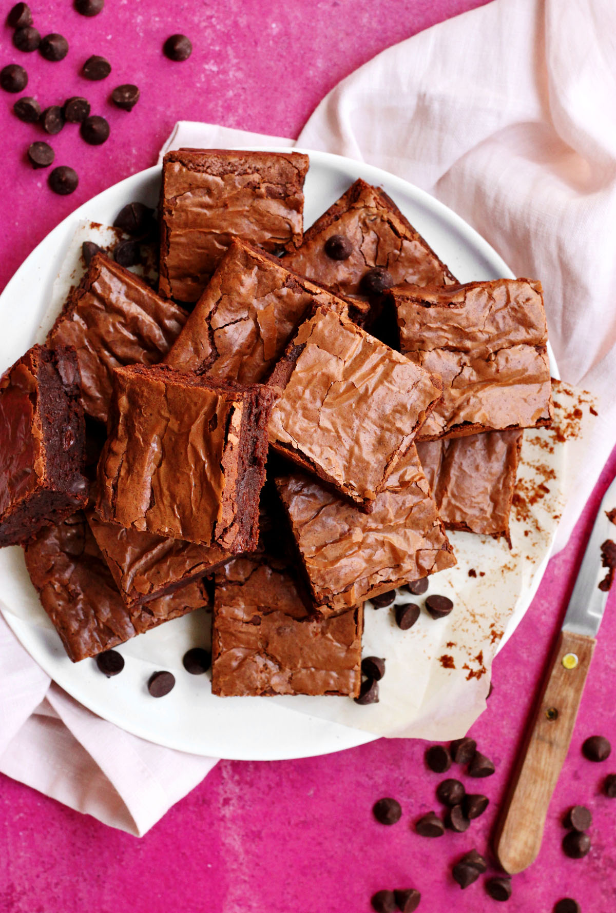 Triple Chocolate Brownies - Just so Tasty