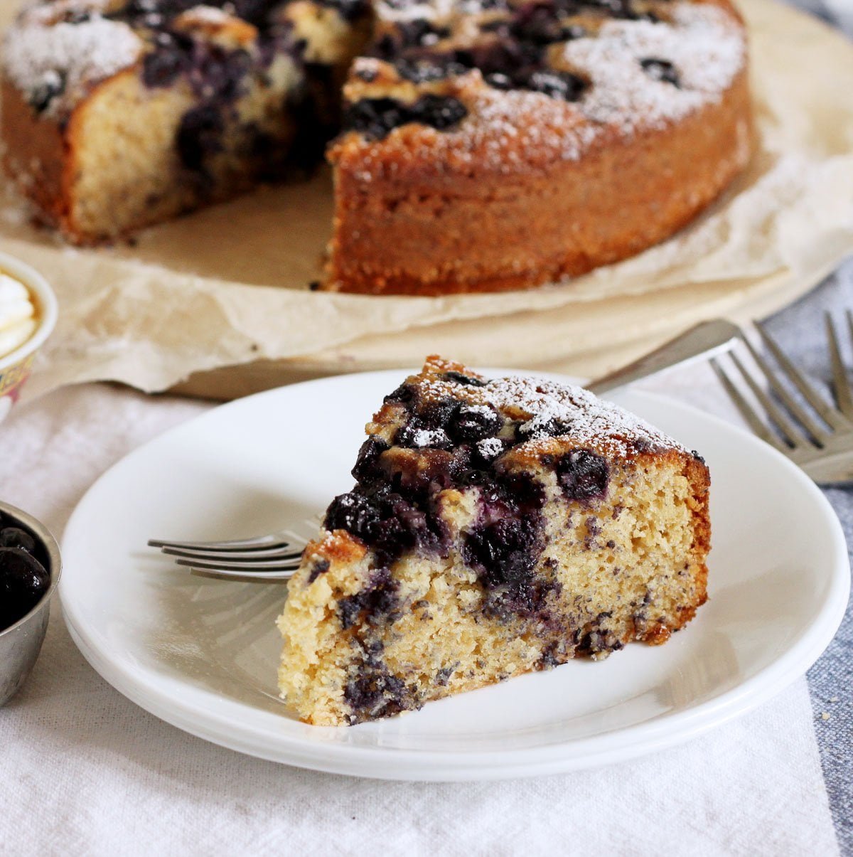 maple blueberry coffee cake