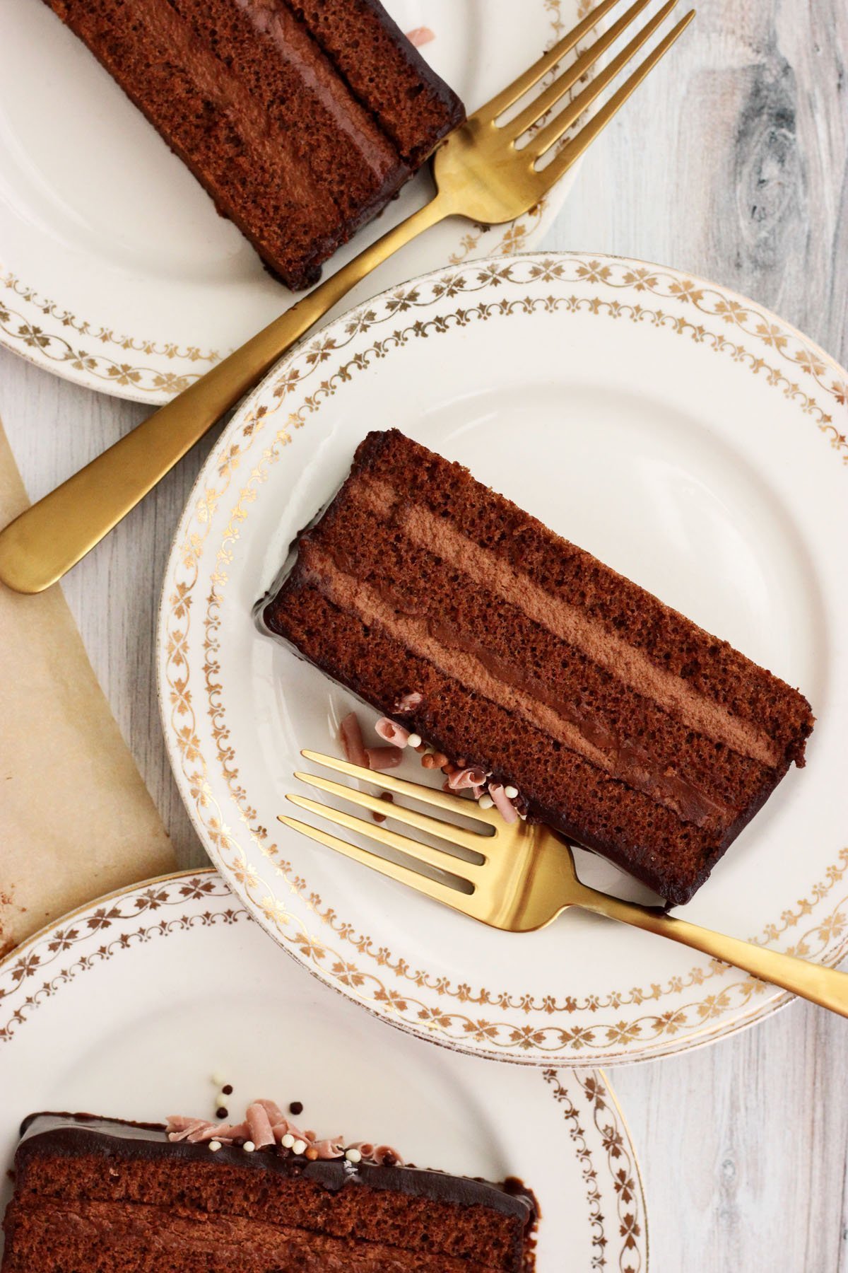 espresso chocolate mousse cake