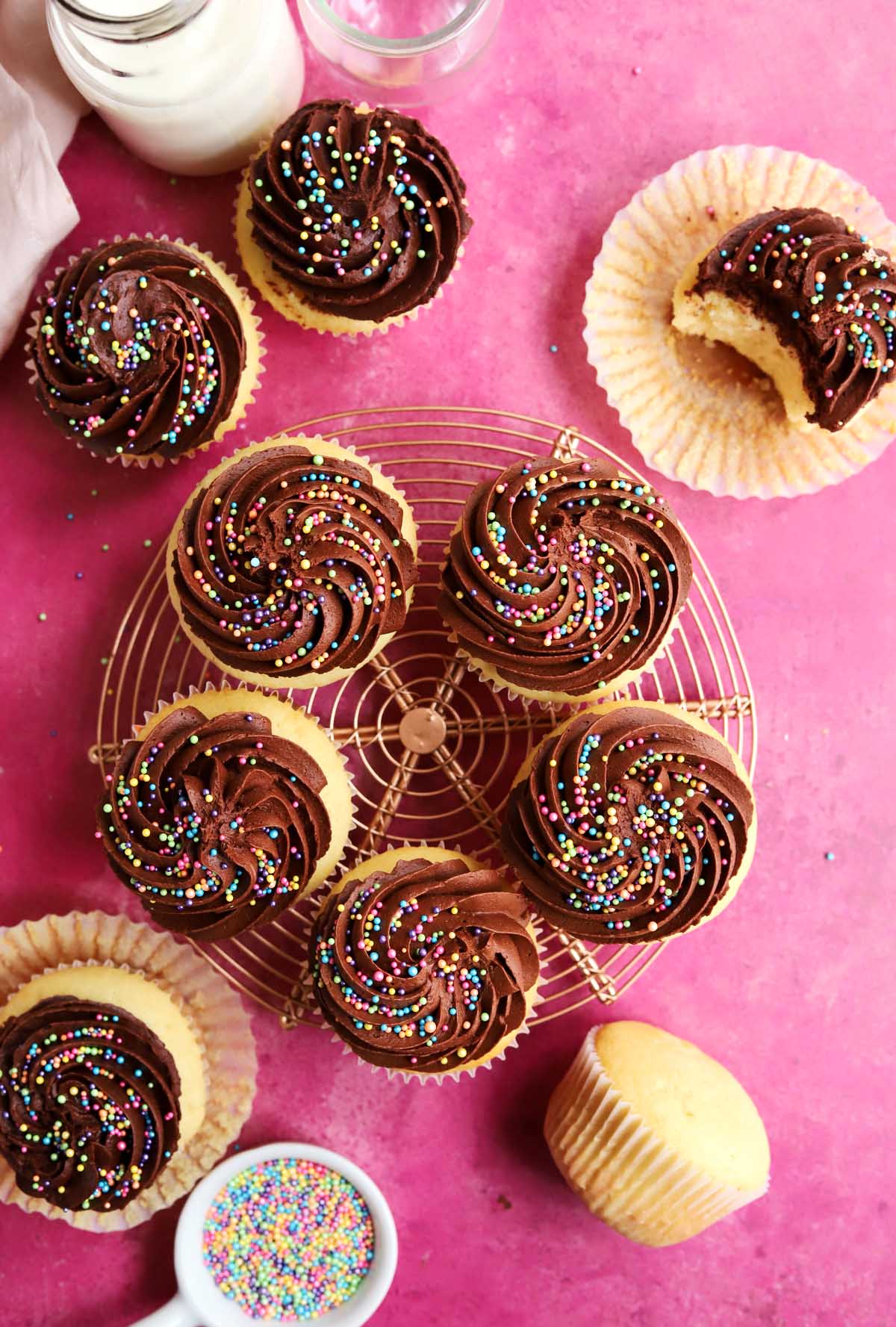 THE BEST Vanilla Cupcake Recipe (stays moist!) Scientifically Sweet