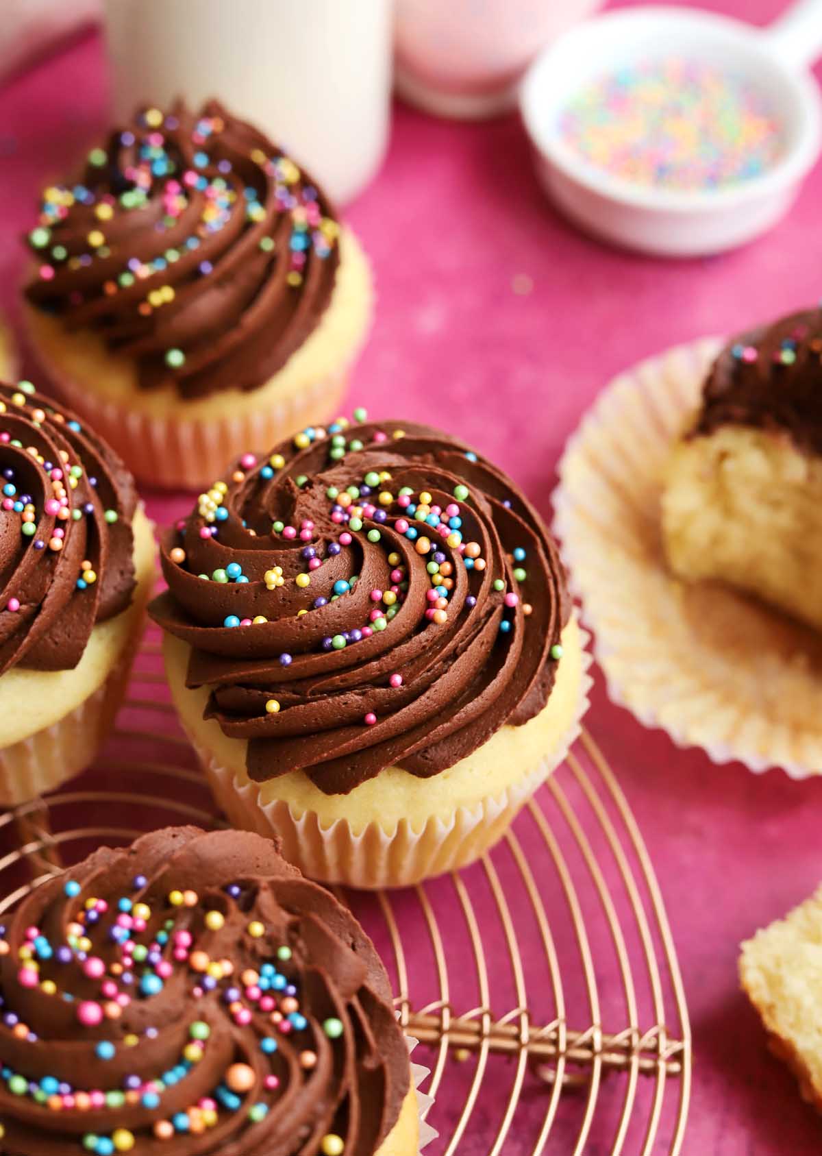 THE BEST Vanilla Cupcake Recipe (stays moist!) Scientifically Sweet