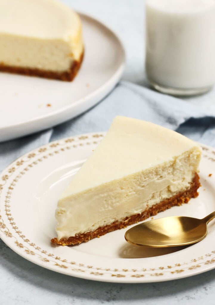 perfect vanilla cheesecake