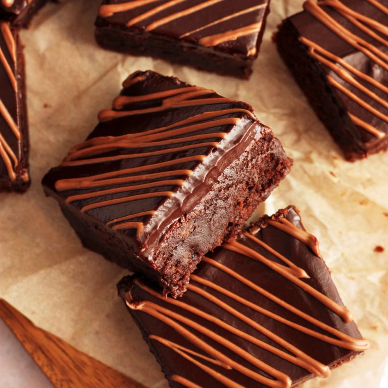 double chocolate brownies