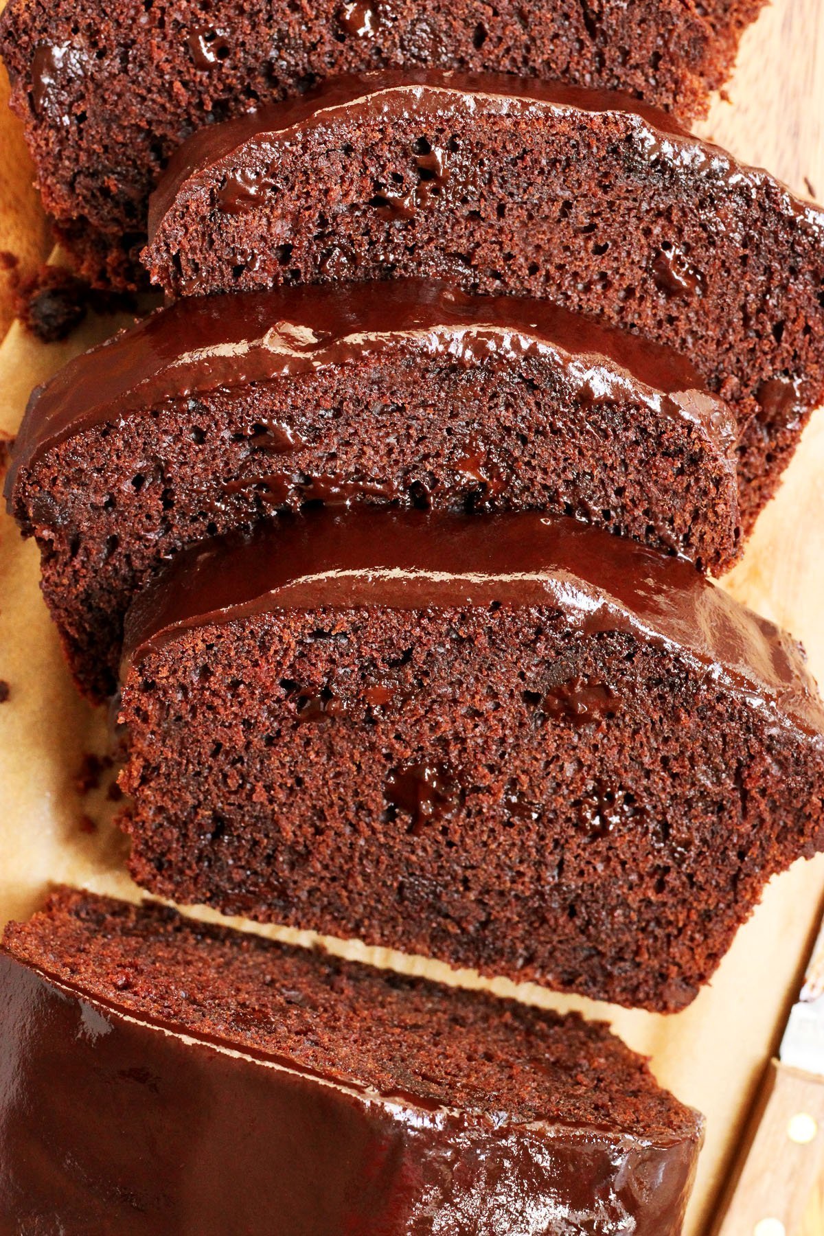 double chocolate loaf cake