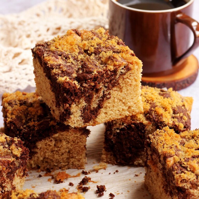 chocolate marble coffee cake
