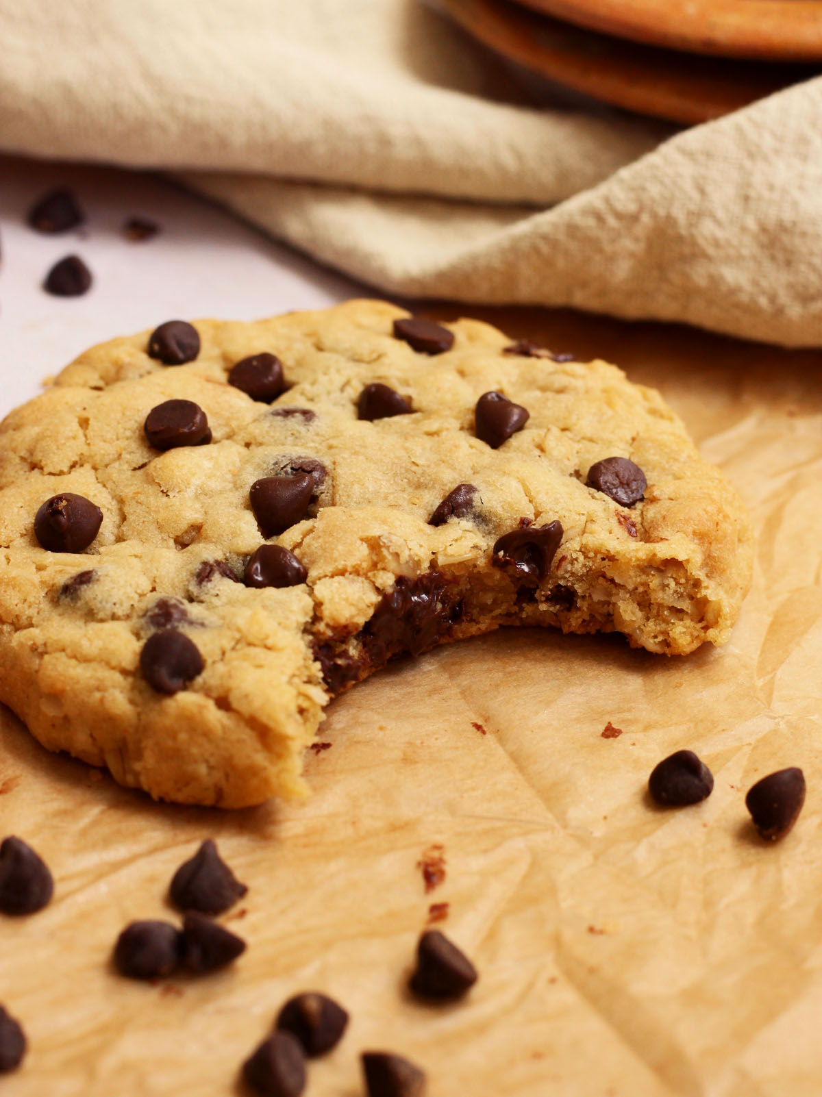 peanut butter oatmeal chocolate chip cookies