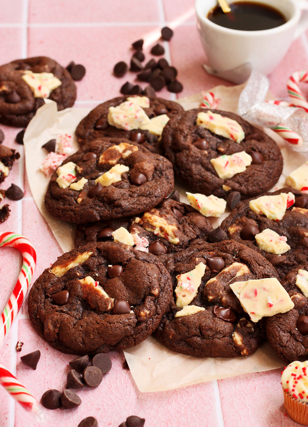peppermint chocolate cookies