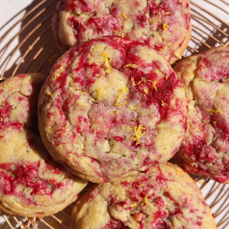raspberry lemonade cookies