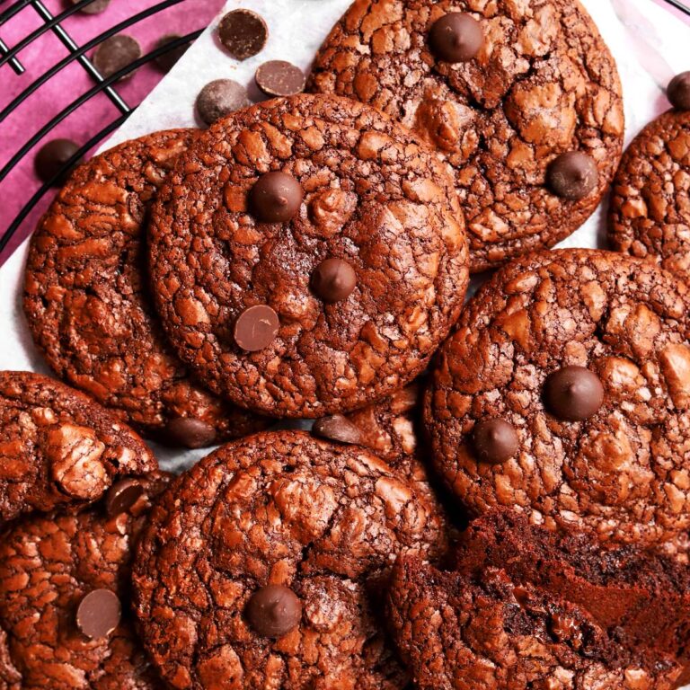 flourless brownie cookies