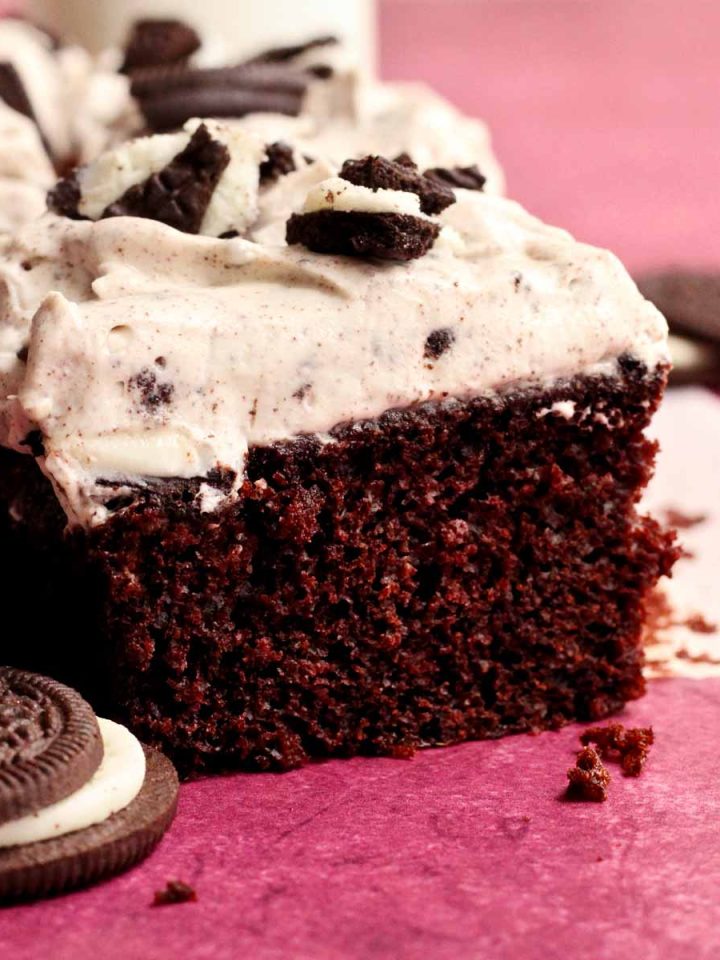 EASY One Bowl Chocolate Sheet Cake - Scientifically Sweet