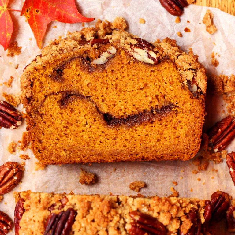 Cinnamon Swirl Pumpkin Bread
