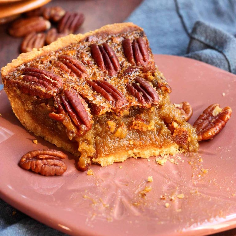 maple brown butter pecan pie