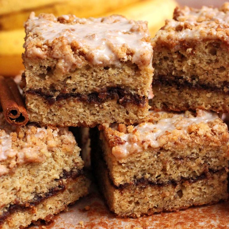 Brown Butter Banana Coffee Cake