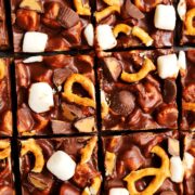 chocolate peanut butter rocky road