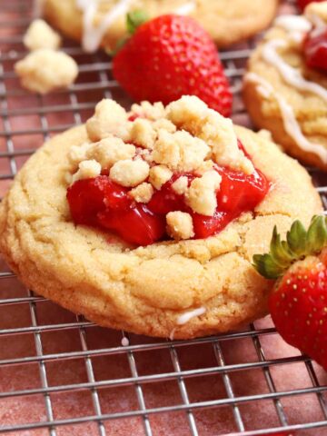 strawberry shortcake cookies