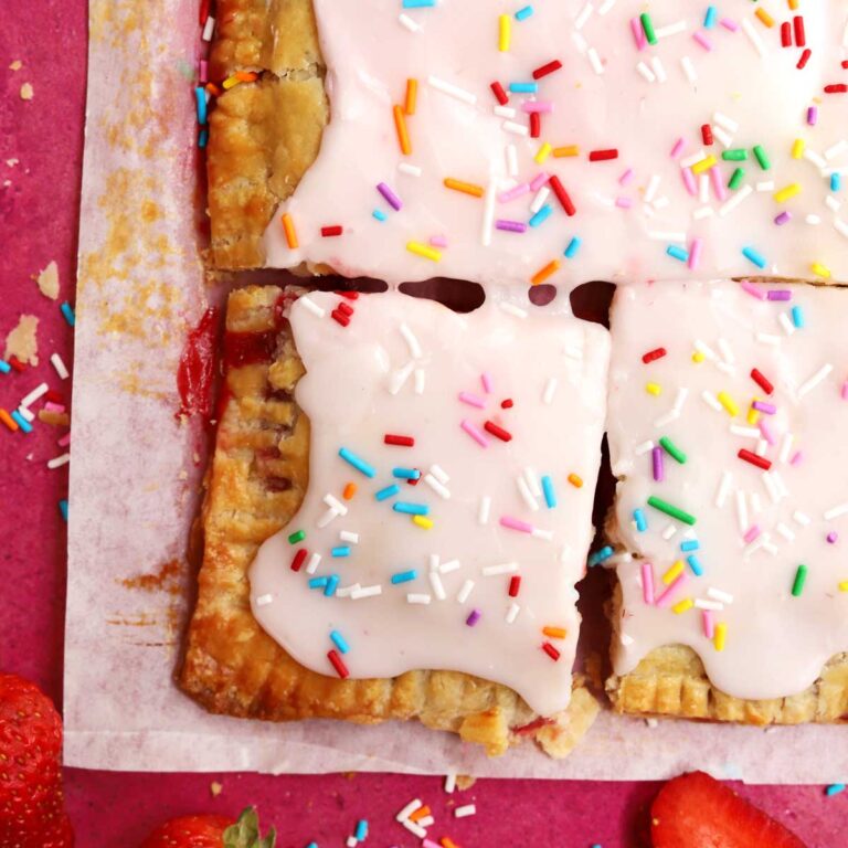giant strawberry pop tart