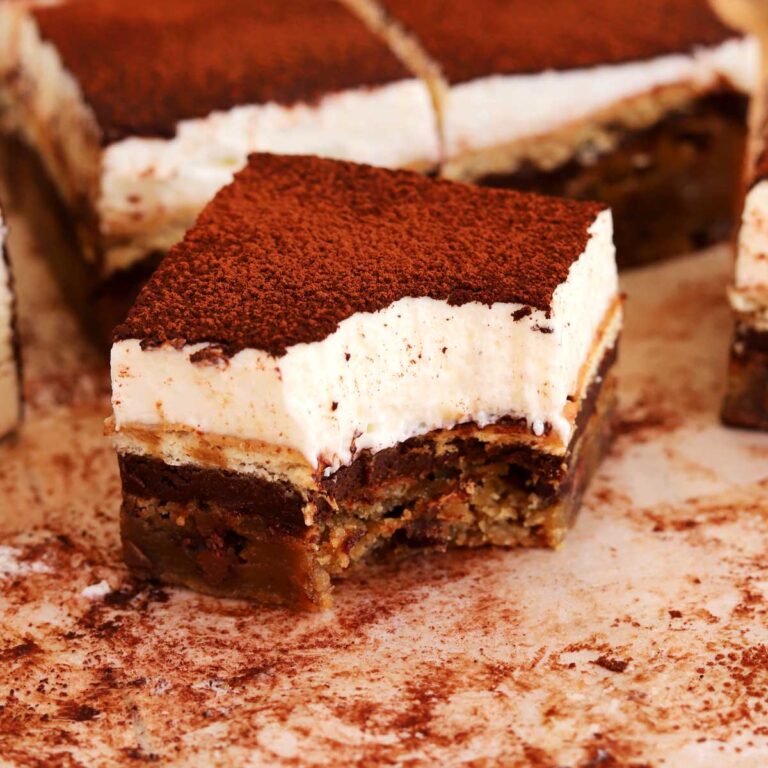 tiramisu blondies