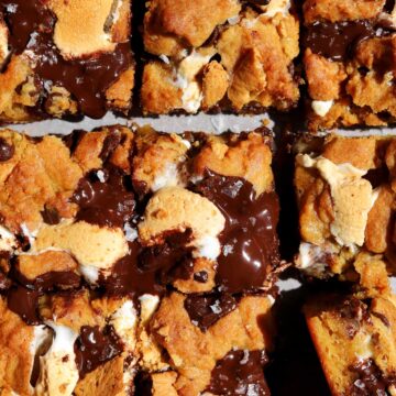 pumpkin s'mores bars