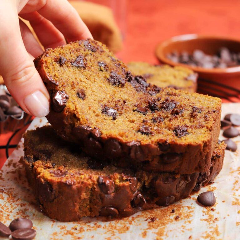 chocolate chip pumpkin bread