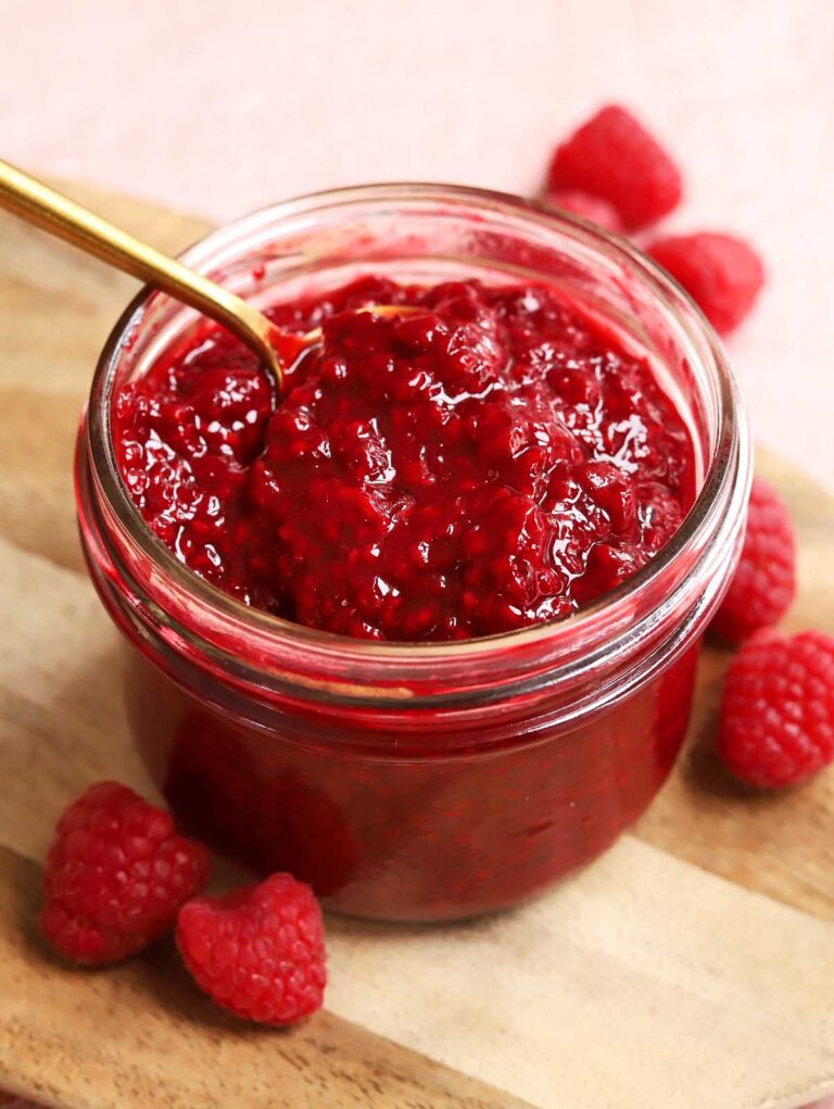 Raspberry Cake Filling - Scientifically Sweet