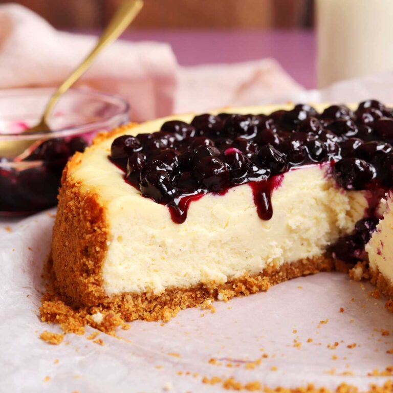 blueberry cheesecake