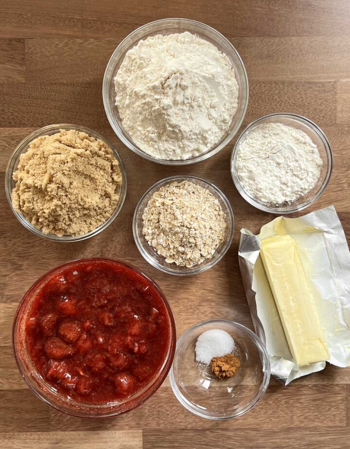 strawberry crisp bar ingredients