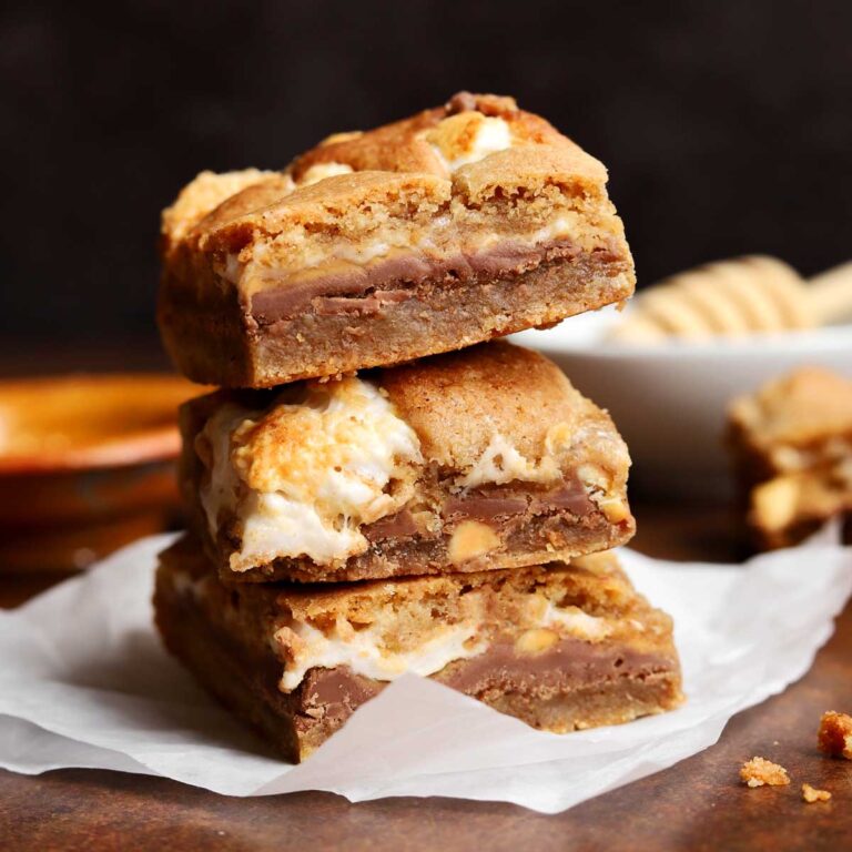 peanut butter s'mores bars