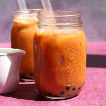 thai tea bubble tea