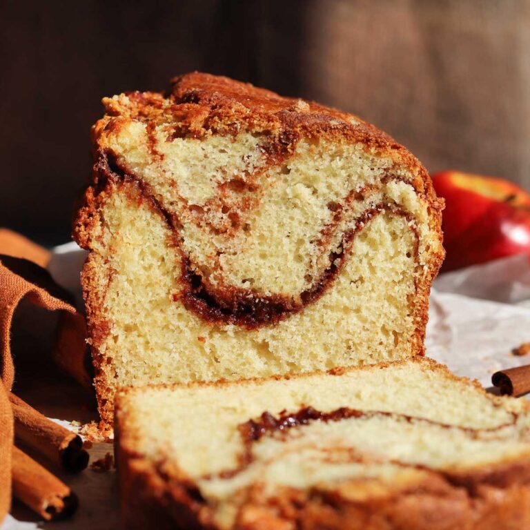 cinnamon swirl loaf cake
