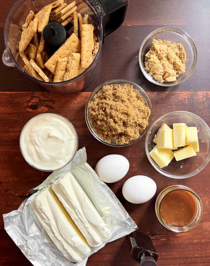 salted caramel cheesecake ingredients