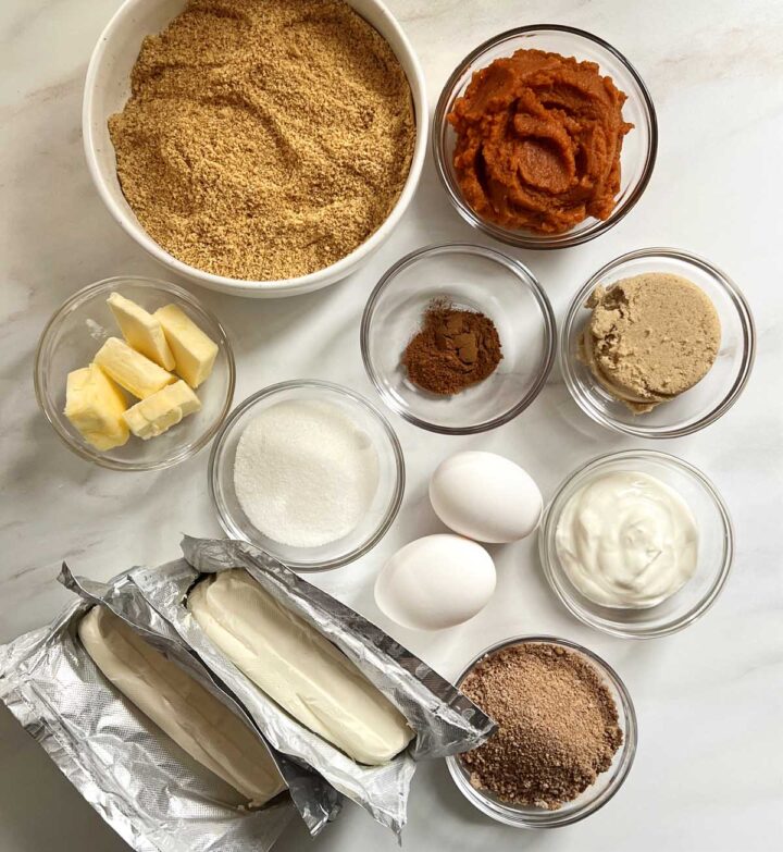 pumpkin cheesecake ingredients