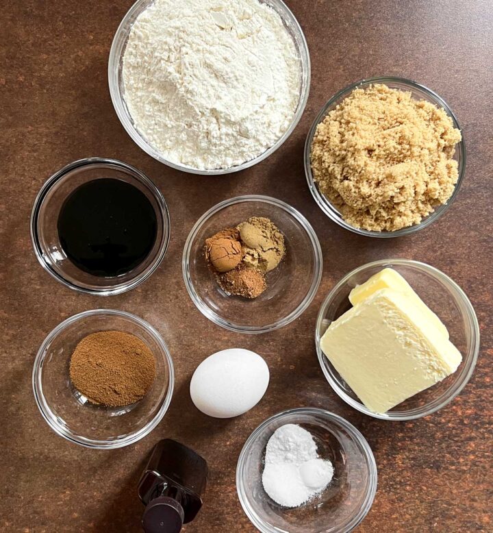 gingerbread latte cookies ingredients