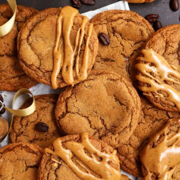 gingerbread latte cookies