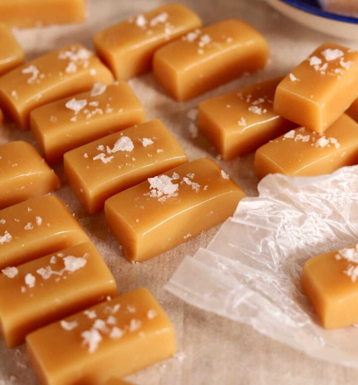 homemade buttery soft caramels
