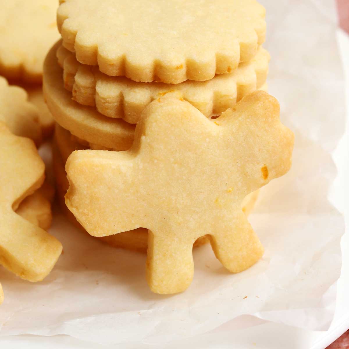 PERFECT Iced Lemon Shortbread Cookies - Scientifically Sweet