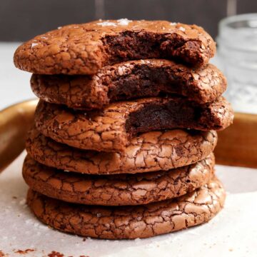 small batch brownie cookies