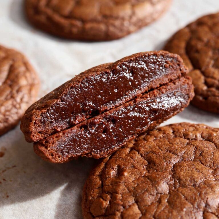 Chocolate Fondant Cookies