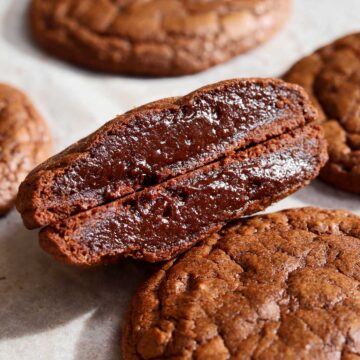 chocolate fondant cookies