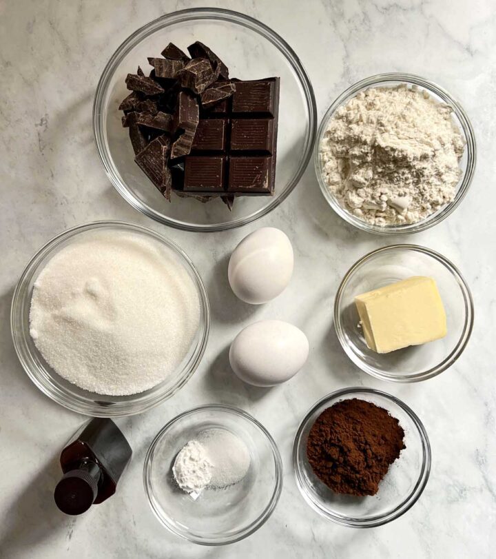 molten brownie cookies ingredients