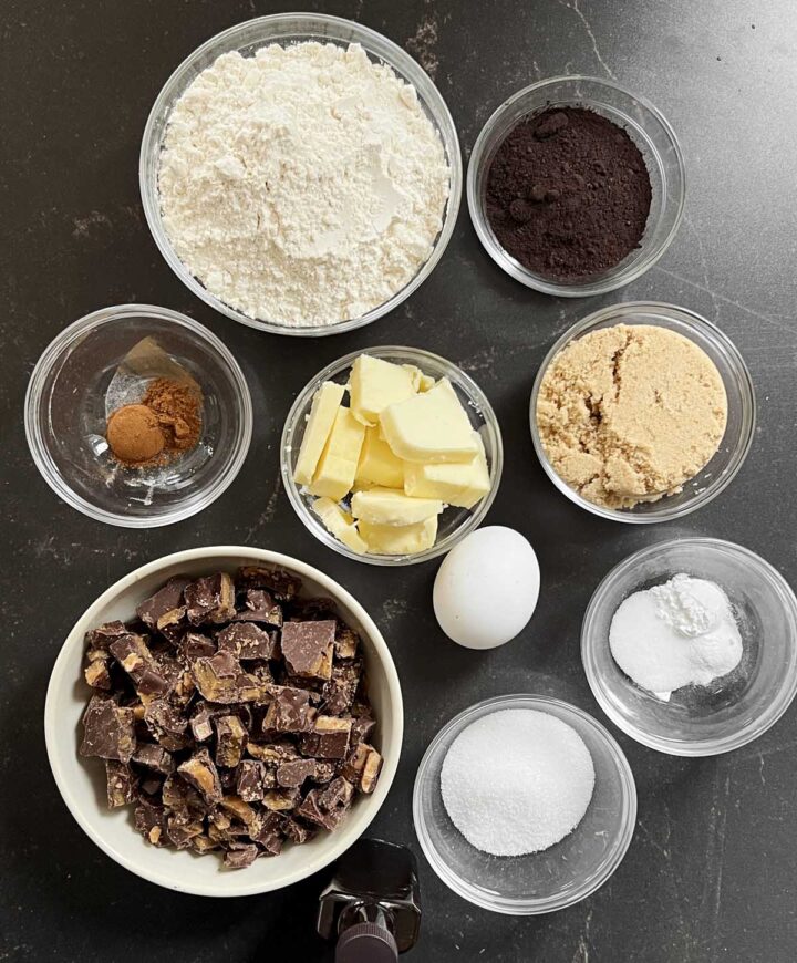 levain bakery coffee toffee cookies ingredients
