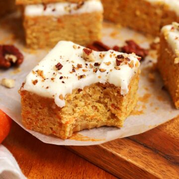 carrot cake bars